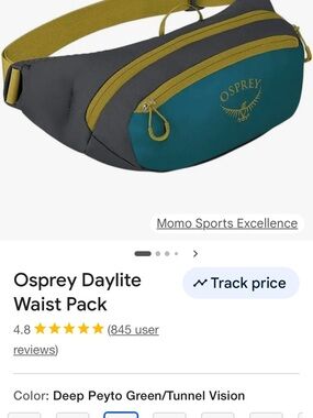 OSPREY Daylite Waist Pack in Deep Peyton Green